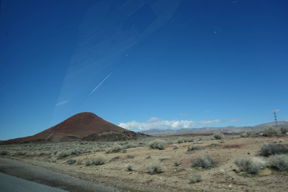 Anfahrt zum Death Valley