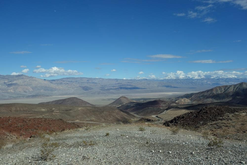 Anfahrt zum Death Valley