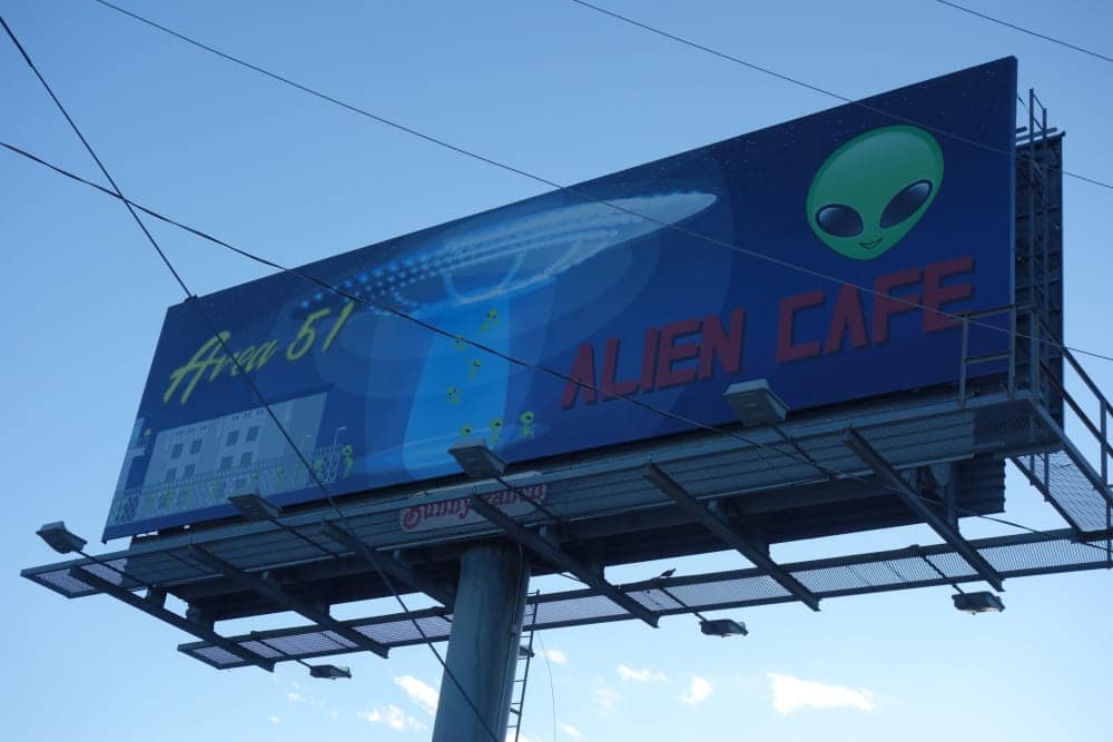 Area 51 beim Death Valley