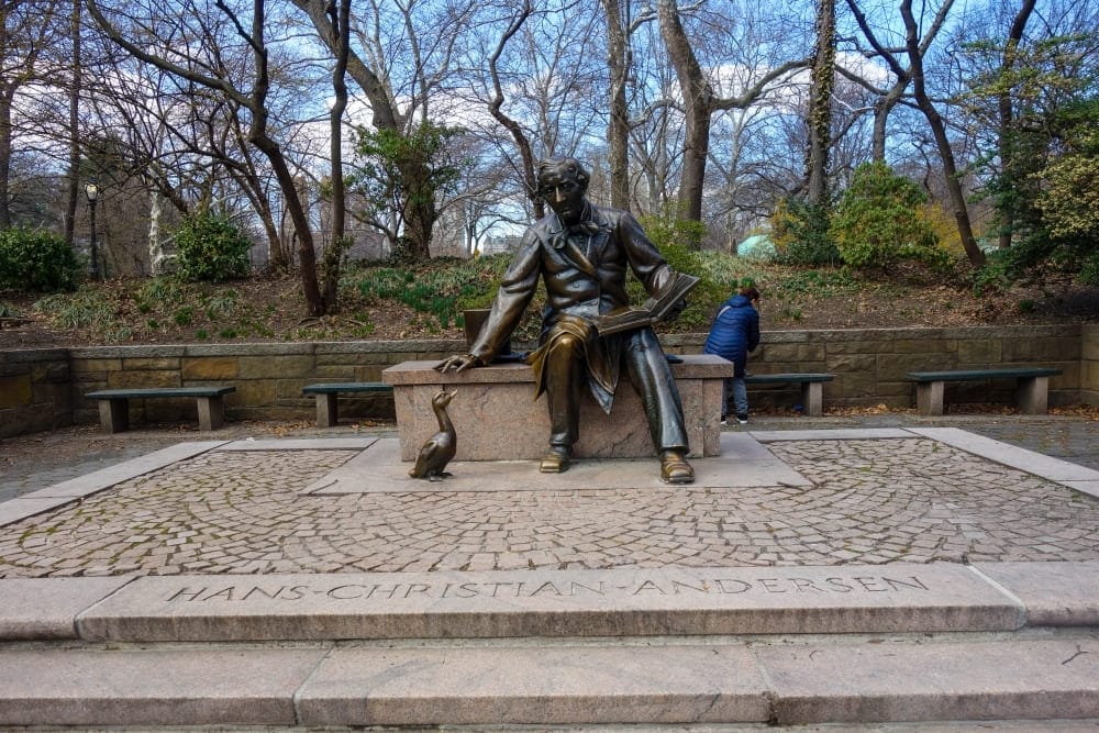 Hans Christian Andersen im Central Park