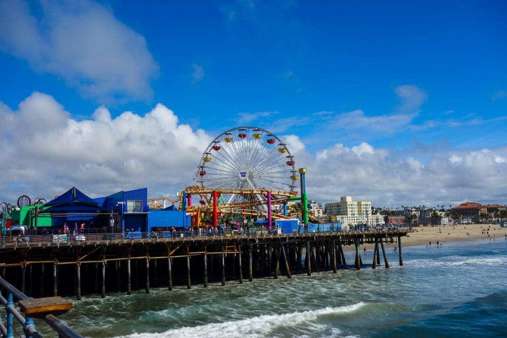 Santa Monica Pier Los Angeles - Der wohl berühmteste Rummelplatz der Welt