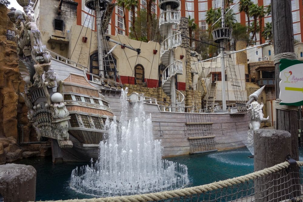 Die Bellagio Fontänen in Las Vegas