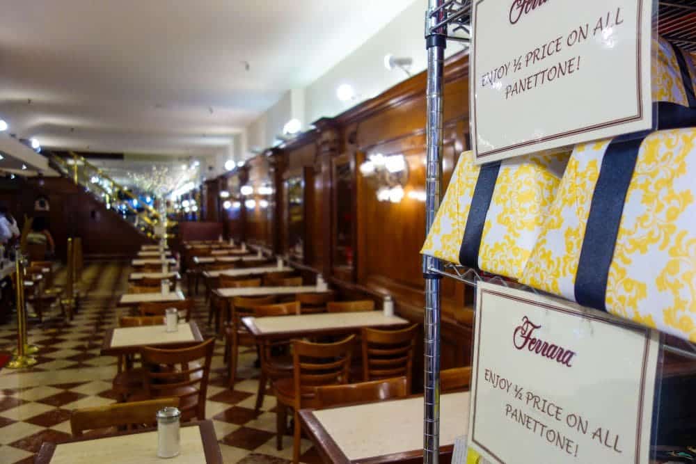 Ahoy Food Tour - Ferrara Bakery